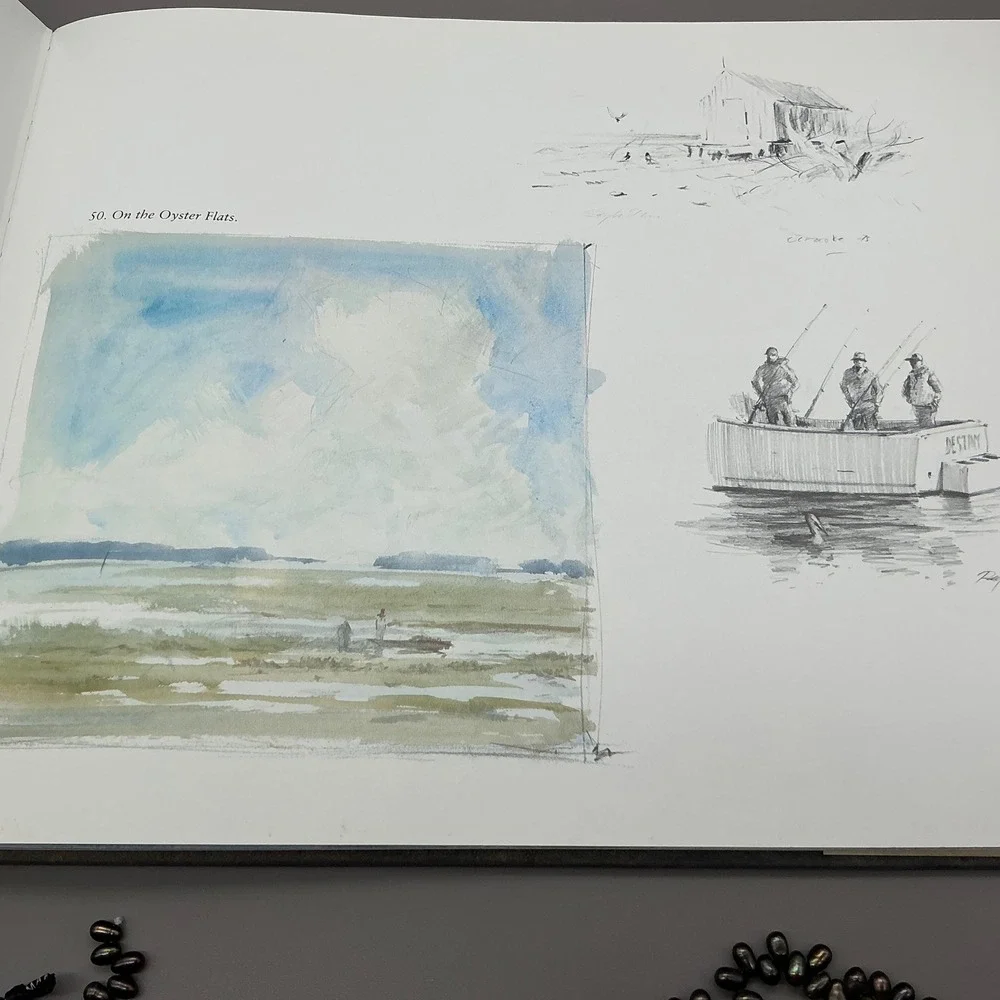 South by Southeast Ray Ellis Walter Cronkite 1983 Hardcover Art Book Dust Jacket